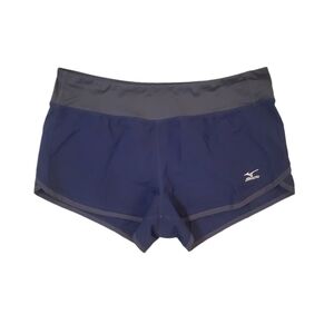 Mizuno Women’s Drylite Navy Performance Running Shorts‎ Activewear Medium